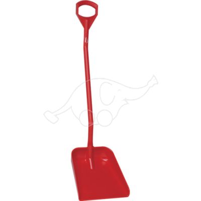 Vikan ergonomic shovel 345x1310mm, red
