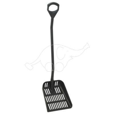 Vikan Shovel with drain holes 340x1305mm, black