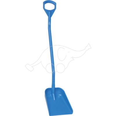 Shovel long handle 1300mm blue small blade