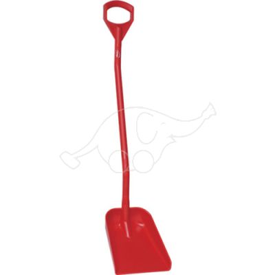 Shovel long handle 1300mm red small blade