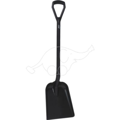 Vikan shovel D grip 1040mm blade 271mm, black
