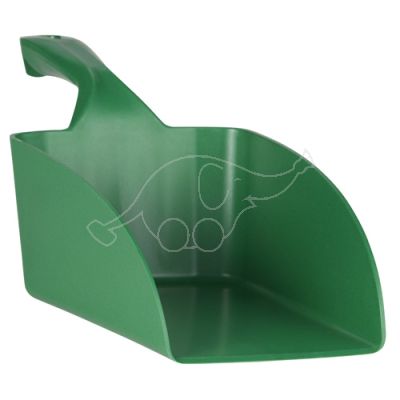Vikan Hand scoop , Metal detectable 2L, green