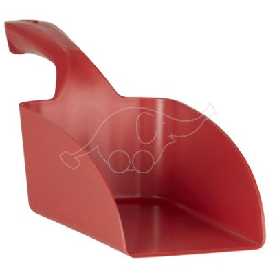 Vikan Hand scoop , Metal detectable 1L, red