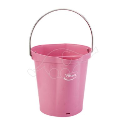 Vikan bucket 6L pink