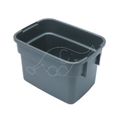 Vikan cloth/accessory box 6L without lid, grey