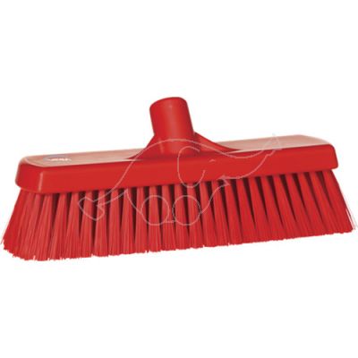 Vikan floor broom 300 mm medium, red