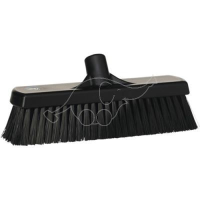 Vikan floor broom 300 mm medium, black