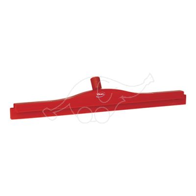 Vikan 2C Double blade squeegee w/revolv.neck600mm red