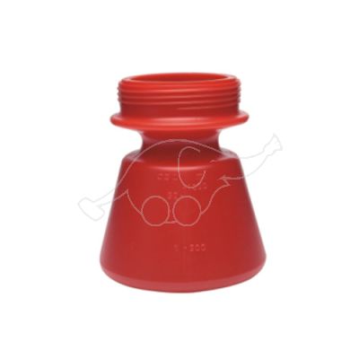 Vikan spare container 1,4L for foam sprayer, Red