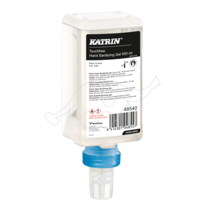 Katrin hand desinfiction gel 500ml Touchfree A: K64311