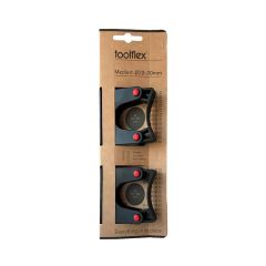 Toolflex varrehoidja 20-30mm, 2tk/pakis. must