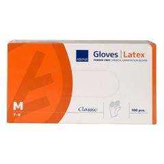Latekskinnas puudrivaba  M/7-8 100 tk/karp, neutral