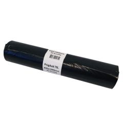 Prügikott 75L LD must 20tk rullis 650x1000x0,040mm