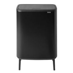 Brabantia prügikast BoTouch Bin Hi 2x30L, must