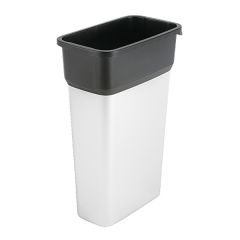 Vileda Geo 70L prügikast kandiline plastik, hõbehall