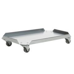 Vileda Geo prügikasti transportalus ratastega, metall