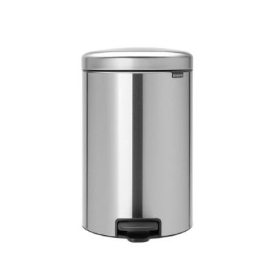 Brabantia prügikast Newicon 20L pedaaliga, matt metall