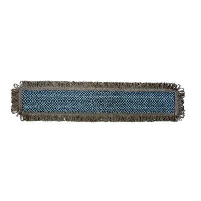 Micro velcromop thin 60cm blue/grey