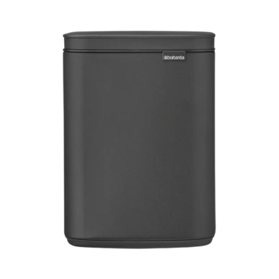 Brabantia waste bin Bo, 4L, mineral infinite grey