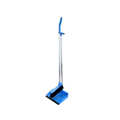 Dust pan + brush set plastic McLean-Prof., blue