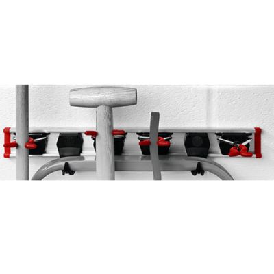 Tool support Bruns 4 pcs, hook 2pcs, tool support 0,5m