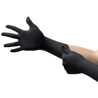 Nitriilkinnas MICROFLEX®93-852 tekstuurne must XL/9.5-10