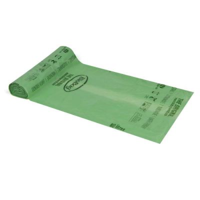 Prügikott BioBag 80L Superline 20tk/rl, 820x1250mm, 17mic