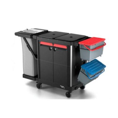 Sprintus cleaning trolley VariX ZERO XL CDB lockable doors