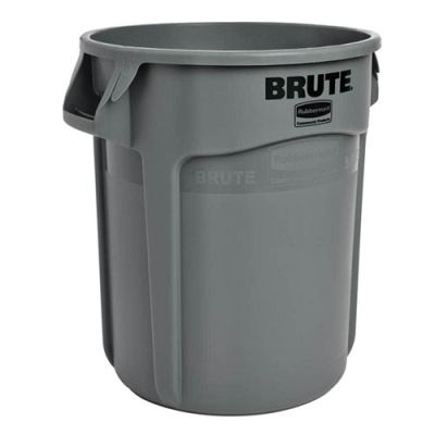 Container Brute round 76L Rubbermaid, grey