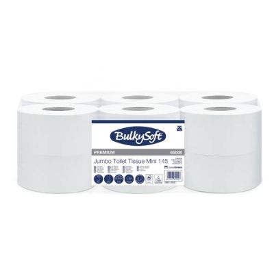 BulkySoft Mini Jumbo  Premium toilet roll 2-ply, 145mt
