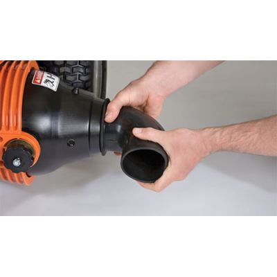 Air deflector for blower
