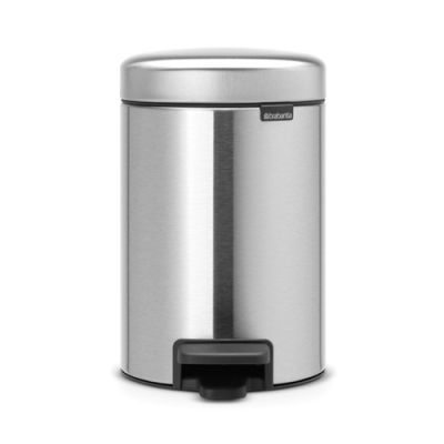 Brabantia prügikast Newicon 3L pedaaliga, matt metall FPP