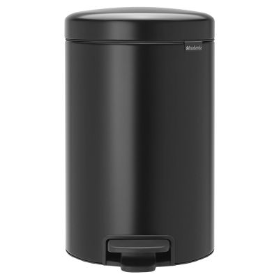 Brabantia waste bin Newicon pedal Bin 12L, matt black