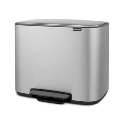 Brabantia prügikast BO 36L, matt metal FPP LÕPUMÜÜK