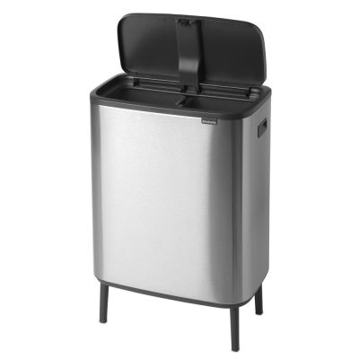 Brabantia waste bin BoTouch Bin Hi 2x30L, concrete grey