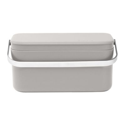 Brabantia karp kaanega toidujäätmetele 1.8L helehall