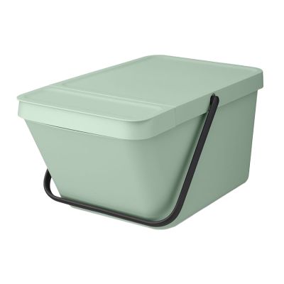 Brabantia Sort & Go 20L stackable bin,  jade green