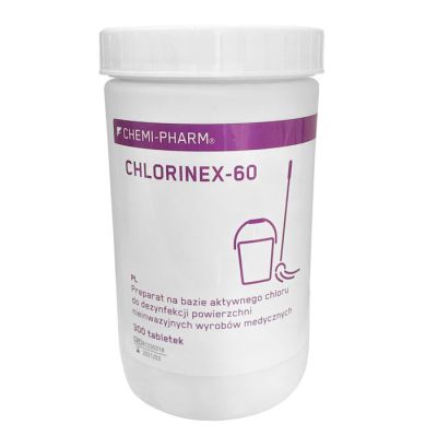 *CHLORINEX 60 desinfitseerivad klooritabletid 1kg Chemi-Phar