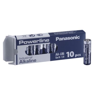 Patarei  Panasonic Industrial AA LR6, pakis 10tk
