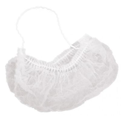 Beard mask disposable white 100pcs