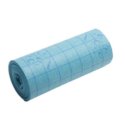 Vileda Quick n Dry sponge cloth roll 25cmx10m, blue
