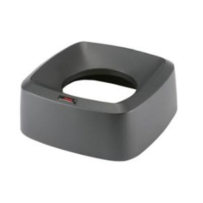 Vileda Iris Square Funnel Lid for 60L waste bin, black