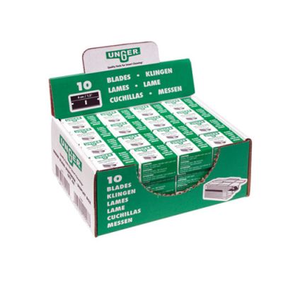 Unger Replacement Blades 4 cm, 10 blades in dispenser
