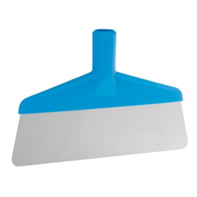 Vikan scraper with flexible steelblade, 260mm, blue