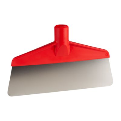 Vikan scraper with flexible steelblade, 260mm, red