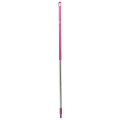Vikan ergonomic aluminium handle 1500mm pink