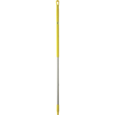 Vikan Stainless Steel Handle, Ø31 mm, 1510 mm, yellow