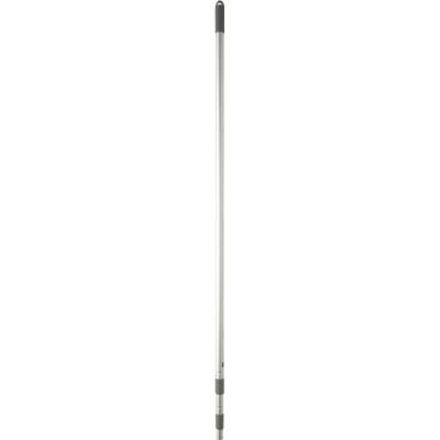Vikan aluminium telescopic handle w/click fit, 149-400cm,gr