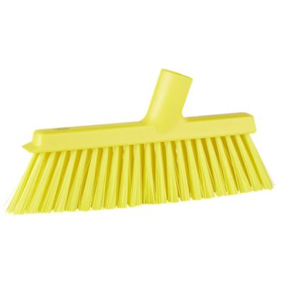 Vikan Dustpan Broom , 250 mm, Medium, yellow