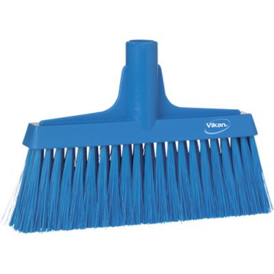 Vikan Soft/hard Lobby broom 260mm, blue